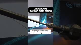 Preheating in aluminum alloy welding aluminumwelding welding [upl. by Doig]