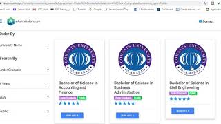 eAdmissionspk  Online Admission Portal All University on one portal  Search your degree  Urdu [upl. by Nahgiem637]