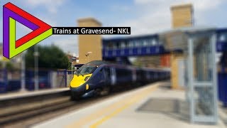 Trains At 30 Gravesend NKL 16062017 [upl. by Vona431]