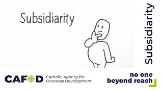 Catholic Social Teaching Subsidiarity  CAFOD [upl. by Asreht]