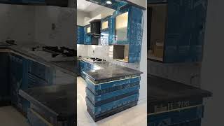 UV super gloss kitchen design interiordesign kitchendesign kitchen kitchenremodel [upl. by Ianaj955]