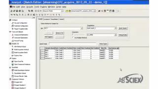 Submitting and Starting Sample Batch in Analyst® Software [upl. by Thia]