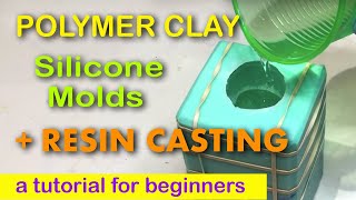 🍭 DIY Resin Casting Tips and Tricks with polymer clay and silicone molds 🍭 [upl. by Teeniv223]