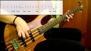 Metallica  Creeping Death Bass Cover Play Along Tabs In Video [upl. by Prady]