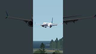 Aircraft Landing airplane aerplane aviation airplaneflight [upl. by Ecydnac]