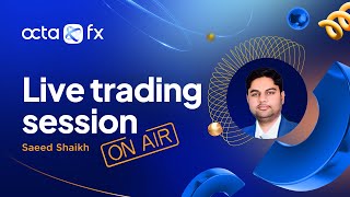 ENGLISH Live Trading Session with Saeed Shaikh — The Accumulation Schematics  Forex Trading [upl. by Joachima]