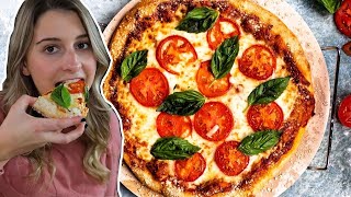 Homemade Margherita Pizza Recipe [upl. by Travis]