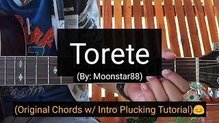 Torete  Moonstar88 Guitar Tutorial [upl. by Ynnattirb]