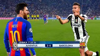 The Day Paolo Dybala Destroyed Lionel Messi and Barcelona [upl. by Eidas]