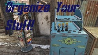 Fallout 4 Building Tips  Organize Bobbleheads amp Magazines [upl. by Myo]