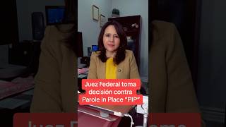 Juez federal toma decisión contra Parole in Place [upl. by Dnama]