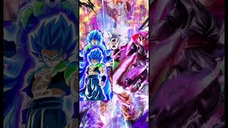 Gogeta vs Goku black super sayin rose🔥🌹 brolythelegendarysupersaiyan edit goku evilgoku [upl. by Truelove]