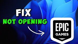 How to Fix Epic Games Laucher Not LaunchingOpening Fixed ✅ [upl. by Cyd]