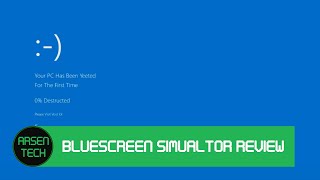 Bluescreen Simulator Review [upl. by Sharleen]