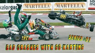 Bad crashes with go karting  series 01 [upl. by Camilia421]