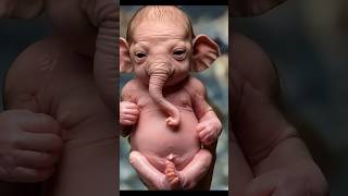 An elephant transforms into a baby on AGT agt AmericasGotTalent magic [upl. by Angelique722]