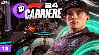 DÉBUT DE LA SAISON 2 CHEZ MERCEDES   Carrière Twitch Ollie Bearman 13 [upl. by Inanaup302]