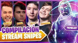 Papi Blast compilación Stream Sniping 🔥Mongraal🔥 Bugha TheGrefg Jelty MarzzOw Mami Blast [upl. by Debbra207]