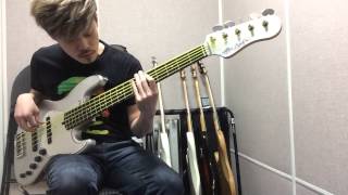 ALLEVA COPPOLO LG5 BASS SOLO with DR NEON STRING [upl. by Mayfield]