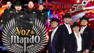 VOZ DE MANDO Y CALIBRE 50  CORRIDOS MIX 2021 [upl. by Dexter]