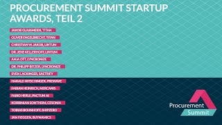 Procurement Summit Startup Awards  Prewave [upl. by Humfried264]