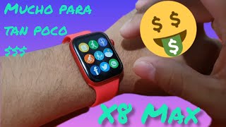 Review SmartWatch X8 Max El reloj Más Económico por Menos de 25 [upl. by Norrehs]