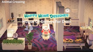 House Of Gizmos For Dom Animal Crossing New Horizons Happy Home Paradise [upl. by Kiran676]