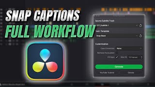 Snap Captions Full Tutorial WalkThrough [upl. by Adelaida]