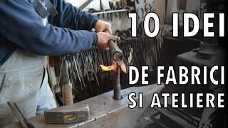 10 idei de fabrici si ateliere cu bani putini  10 afaceri in domeniul productiei cu buget mic [upl. by Aicilaf]