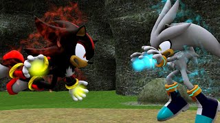 SFM  Shadow vs Silver  Sonic 2006 fight remake [upl. by Caughey]