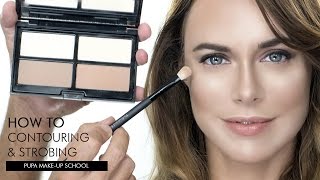 Tutorial Make Up Contouring amp Strobing READY4SELFIE Palette  Giorgio Forgani per PUPA Milano [upl. by Atterbury510]