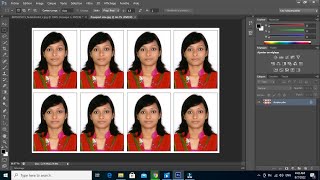 Passport en un clicComment créer une photo complète au format passeport dans Photoshop CS6CC [upl. by Jeni125]