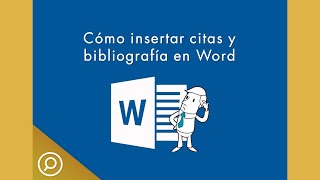 Cómo incluir bibliografía en Word [upl. by Winslow169]