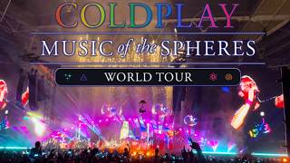 Coldplays Epic Wembley Performance Music of the Spheres Tour Highlights [upl. by Ylime]