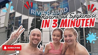 Rivièrabad Spijkenisse in 3 minuten 💦🐬 [upl. by Alleuqahs]