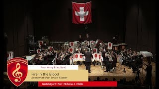 Fire in the Blood  Swiss Army Brass Band [upl. by Eicirtap]