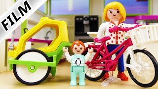 Playmobil Film deutsch  DER NEUE FAHRRAD ANHÄNGER  Überraschung für Emma  Kinderserie [upl. by Hamburger]