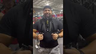 Bodybuilder tries MuscleMax Press [upl. by Kalman]