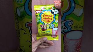 Tubes Mini Chupa Chups Candy yummy candy chupachups unboxing satisfying fyp permen shorts [upl. by Annoerb]