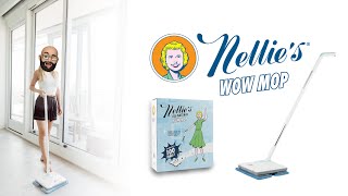 Nellies WOW Mop  Best Mop For Hardwood Laminate amp Ceramic Floors  Vacuum Warehouse Canada [upl. by Icrad]