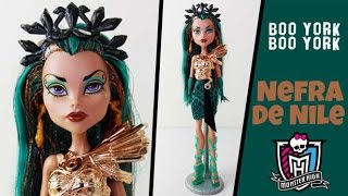 Nefra de Nile Boo York Review Monster High [upl. by Einram]