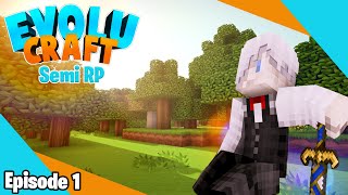 JE COMMENCE MON AVENTURE SUR MINECRAFR  EVOLUCRAFT EPISODE 1 [upl. by Debra]