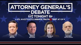 Utah Attorney General Debate 2024 [upl. by Berthoud]