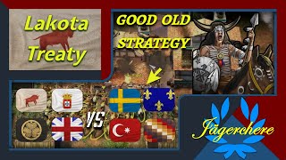 This Old Strategy IS STILL BROKEN  4v4 Treaty with Lakota  AOE III DE [upl. by Annayi]