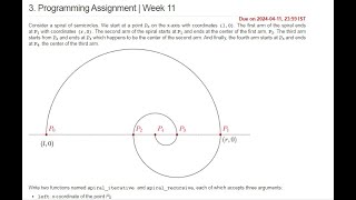 NPTEL The Joy of Computing using PythonWeek 11 Programming Assignment Solution HintJan 2024 [upl. by Zullo]