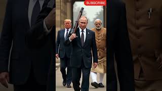 Vladimir Putin Donald Trump and narendra modi ai generated video ai world leaders ai putin modi [upl. by Aissak188]