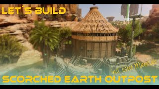 ARK Survival Ascended Scorched Earth PvE Base DesignSE Base BuildCircle Base [upl. by Ahsikan]