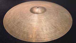 K Zildjian Istanbul 20quot Old Stamp IIIa Ride Cymbal 1562g  Not For Sale [upl. by Kally]