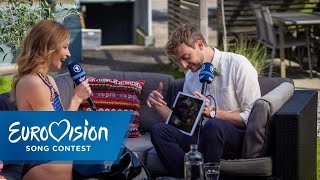 Kaleen aus Österreich im ESCDancebreakRaking  Alles Eurovision  NDR [upl. by Molton]