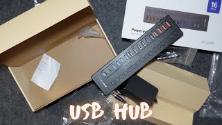 ACASIS 16 PORT HUB  PINAKAMURANG USB HUB WITH TYPE C  UNBOX AND TEST [upl. by Zondra]